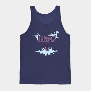 Whale Tail Splash Tank Top